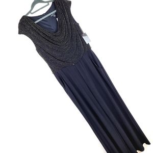 Ronni Nicole | Black & Gold Formal Jumpsuit